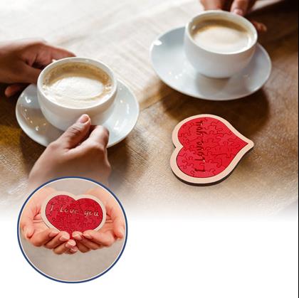 Obrázek z Dřevěné puzzle se vzkazem