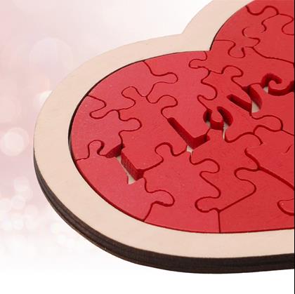 Obrázek z Dřevěné puzzle se vzkazem