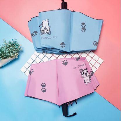 Obrázek Skládací kočičí deštník 