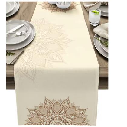 Obrázek z Běhoun na stůl 180 cm - mandala
