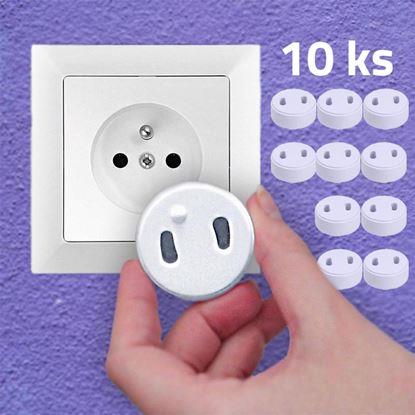 Obrázek Záslepka do zásuvky 10 ks