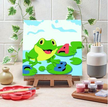 Obrázek z Malování podle čísel pro děti - žabka