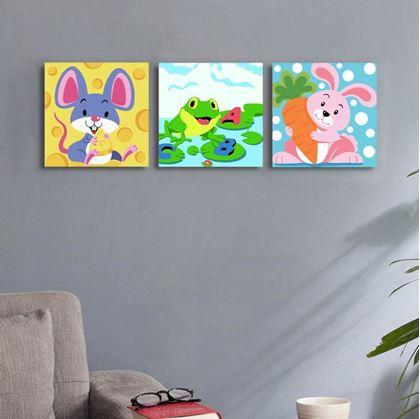 Obrázek z Malování podle čísel pro děti - žabka