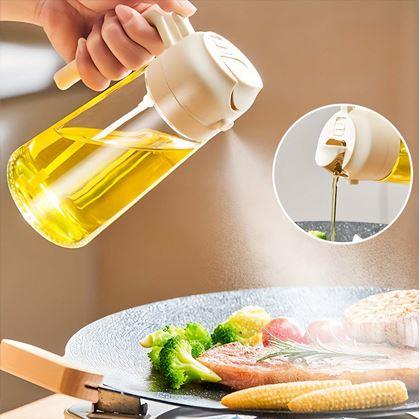 Obrázek z Rozprašovač a dávkovač oleje/octa 350 ml