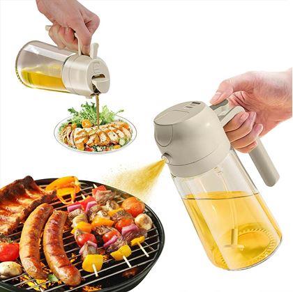 Obrázek z Rozprašovač a dávkovač oleje/octa 350 ml