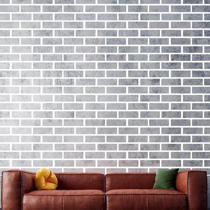 Obrázek Šablony na zeď 4 ks - cihly