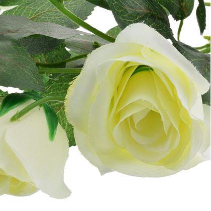 Obrázek z Umělá převislá květina 90 cm - bílá