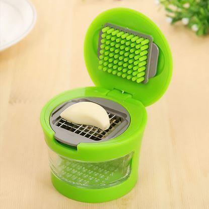 Obrázek Ruční kráječ na česnek + 2 nástavce