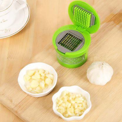 Obrázek Ruční kráječ na česnek + 2 nástavce