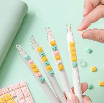 Obrázek 2 ks DIY propisek s vlastním vzkazem