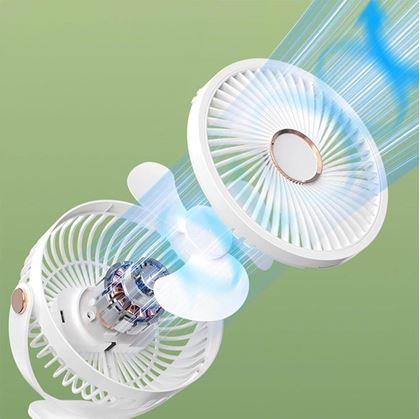 Obrázek z Přenosný stolní ventilátor s klipem