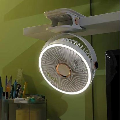 Obrázek Přenosný stolní ventilátor s klipem