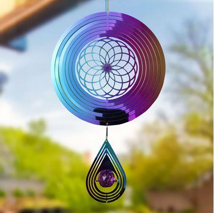 Obrázek z 3D větrná dekorace mandala