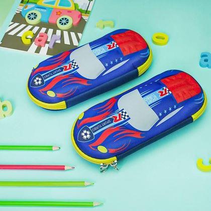 Obrázek z Penál/pouzdro s 3D designem - závodní auto