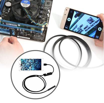 Obrázek Endoskopická inspekční kamera VGA 640x480 microUSB/USB-A