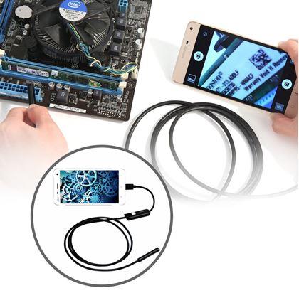 Obrázek z Endoskopická inspekční kamera VGA 640x480 microUSB/USB-A