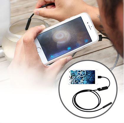 Obrázek z Endoskopická inspekční kamera VGA 640x480 microUSB/USB-A