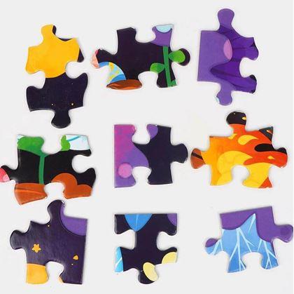 Obrázek z Dětské puzzle svítící ve tmě 96 dílků - princezny