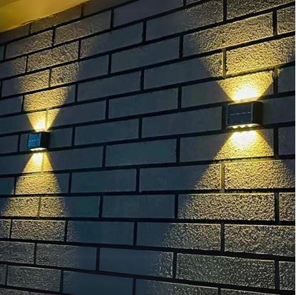 Obrázek Solární LED nástěnné světlo 