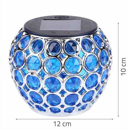 Obrázek z Barevná solární lampa - růžová