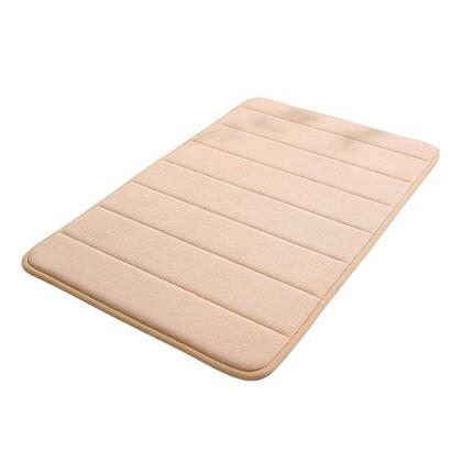 Obrázek z Protiskluzová koupelnová předložka 40 x 60 cm - béžová