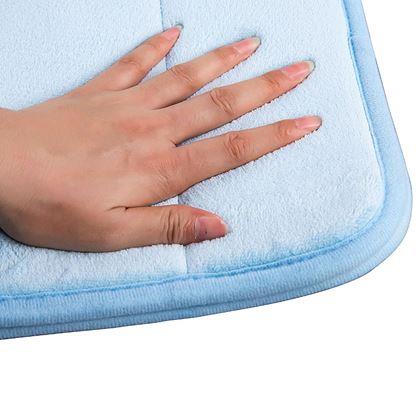 Obrázek z Protiskluzová koupelnová předložka 40 x 60 cm - modrá