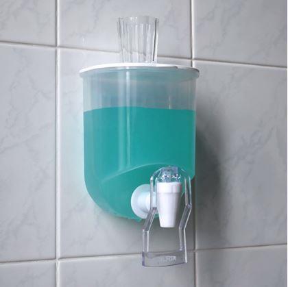 Obrázek z Nalepovací dávkovač do koupelny 600 ml