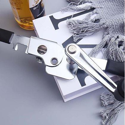 Obrázek z Kovový otvírák na konzervy s kličkou