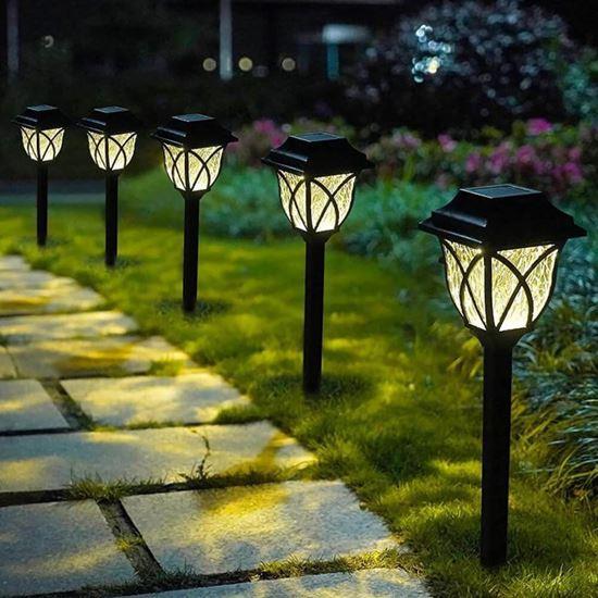 Obrázek z 2 ks LED solární lampa na zahradu