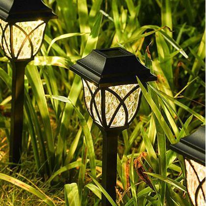 Obrázek z 2 ks LED solární lampa na zahradu