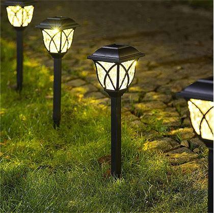Obrázek z 2 ks LED solární lampa na zahradu