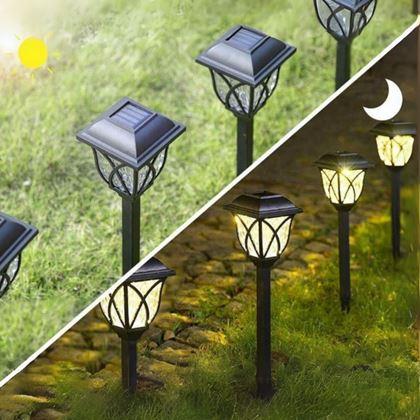Obrázek z 2 ks LED solární lampa na zahradu
