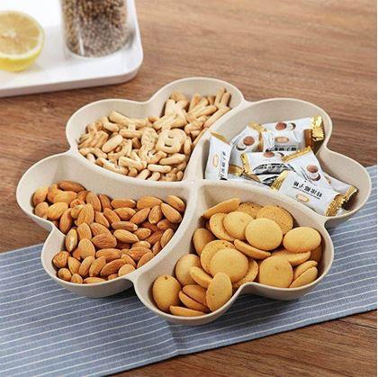 Obrázek z Dělená servírovací miska - 4 přihrádky