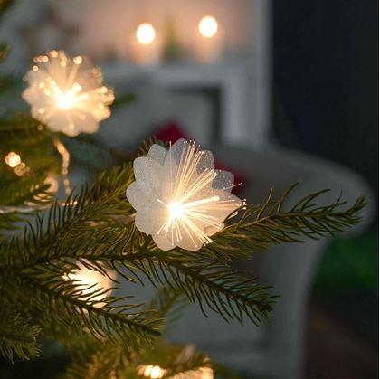 Obrázek z LED světelný řetěz - květy