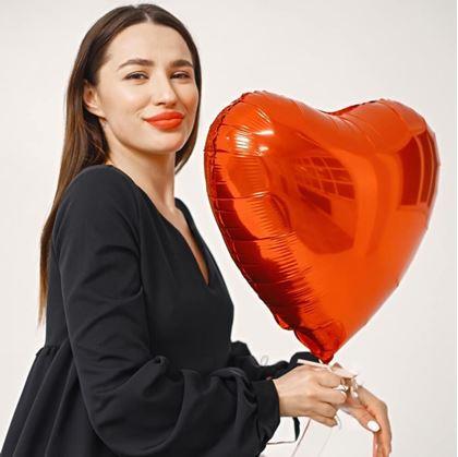 Obrázek z Fóliové balónky srdce 10 ks