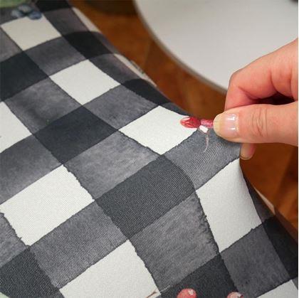 Obrázek z Potah na židli s vánočním motivem - stromeček