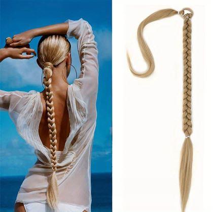 Obrázek z Příčesek do vlasů cop 85 cm - blond