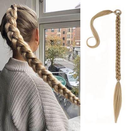 Obrázek z Příčesek do vlasů cop 85 cm - blond