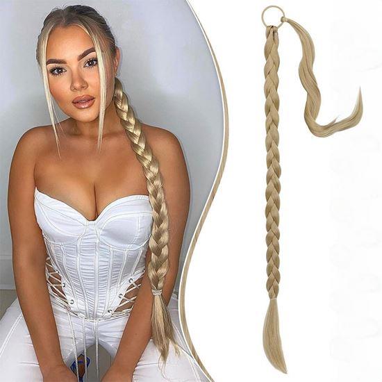 Obrázek z Příčesek do vlasů cop 85 cm - blond