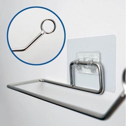 Obrázek z Nerezový nalepovací držák na papírové utěrky