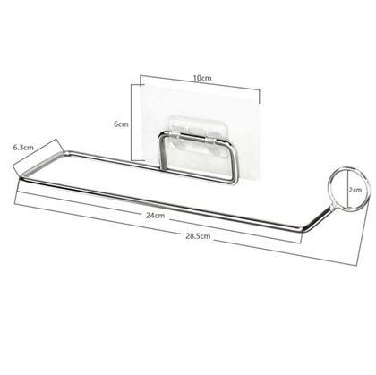 Obrázek z Nerezový nalepovací držák na papírové utěrky