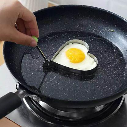 Obrázek Forma na lívance a vajíčka - srdce