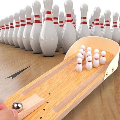 Obrázek z Mini bowling