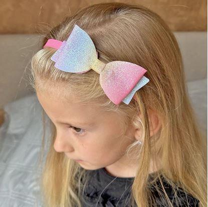 Obrázek Třpytivá čelenka s mašlí