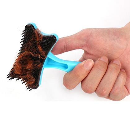 Obrázek z Samočistící vyčesávací kartáč na chlupy/srst