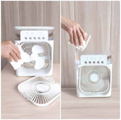 Obrázek z Stolní ventilátor s mlhou