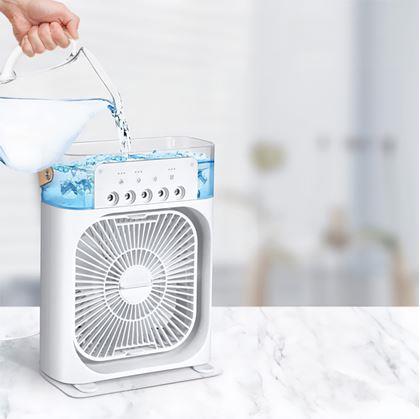 Obrázek z Stolní ventilátor s mlhou
