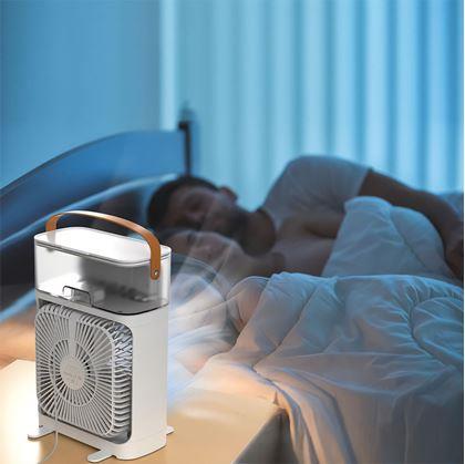 Obrázek z Stolní ventilátor s mlhou