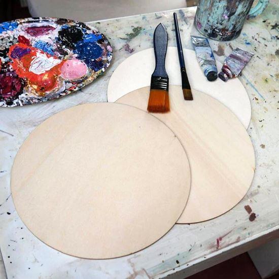 Obrázek z Dřevěné kolečko na malování 20 cm