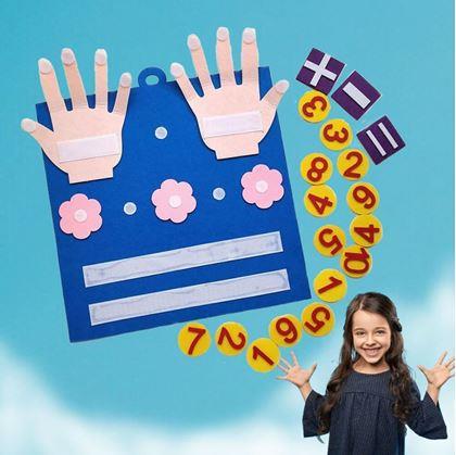 Obrázek z Edukační podložka na počítání
